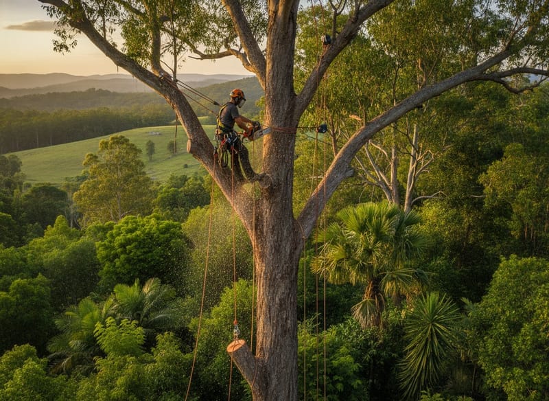 Tree Removal performed by Mackay Arborist in the Mackay